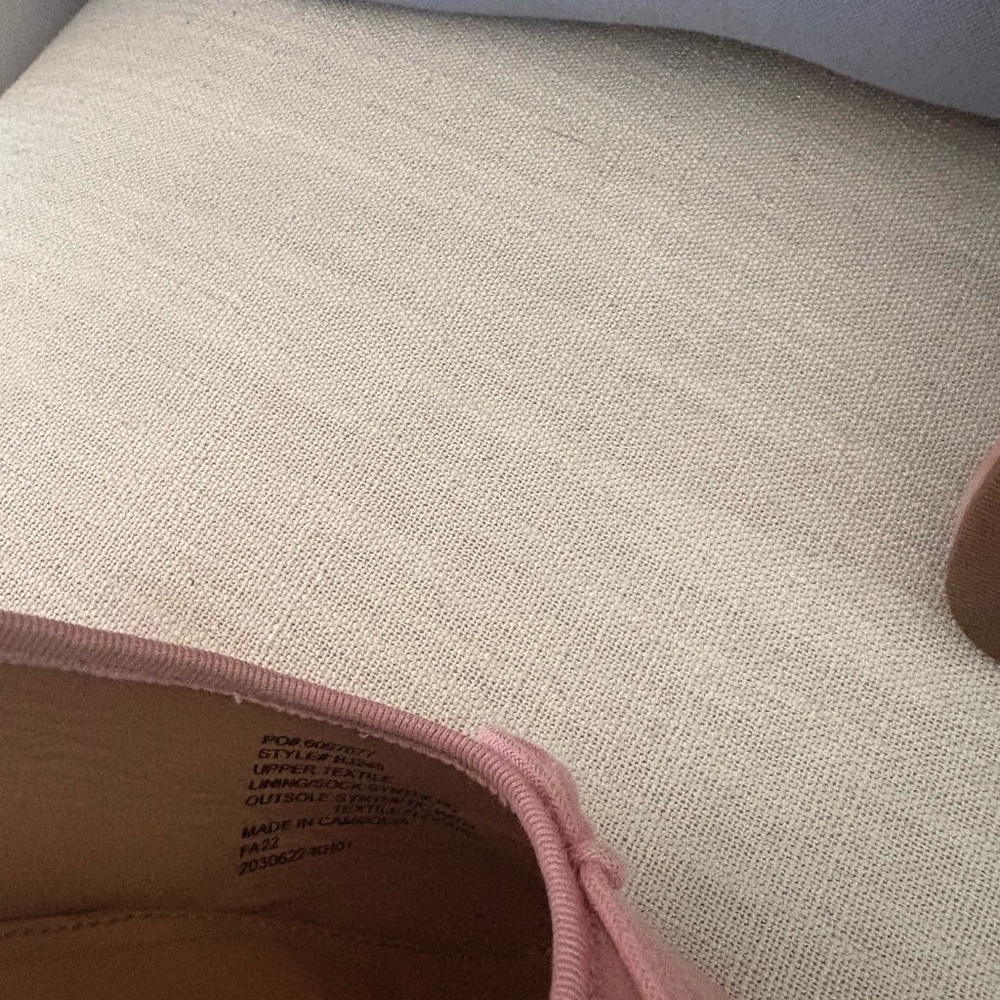 J. Crew Pink Ballet Flats with Bow Detail - Picture 5 of 5
